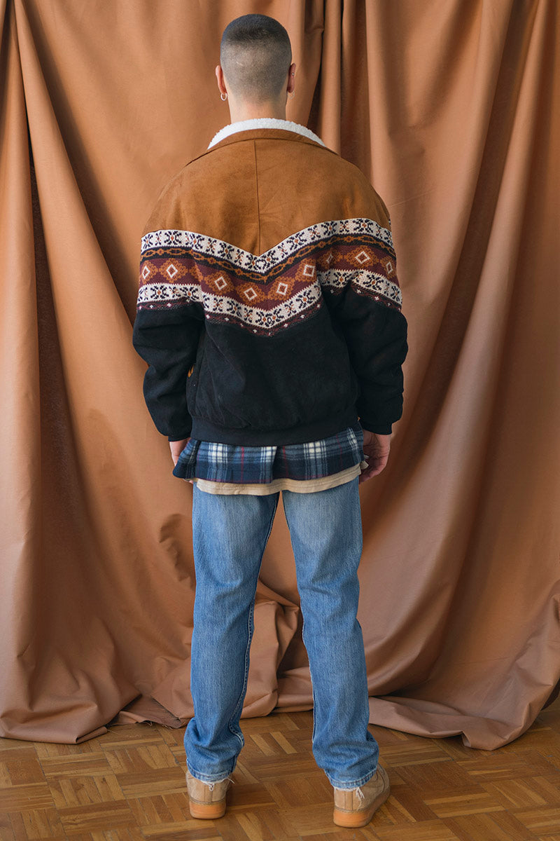 Navajo Coat Alaska Brown Vegan – Arizona Vintage