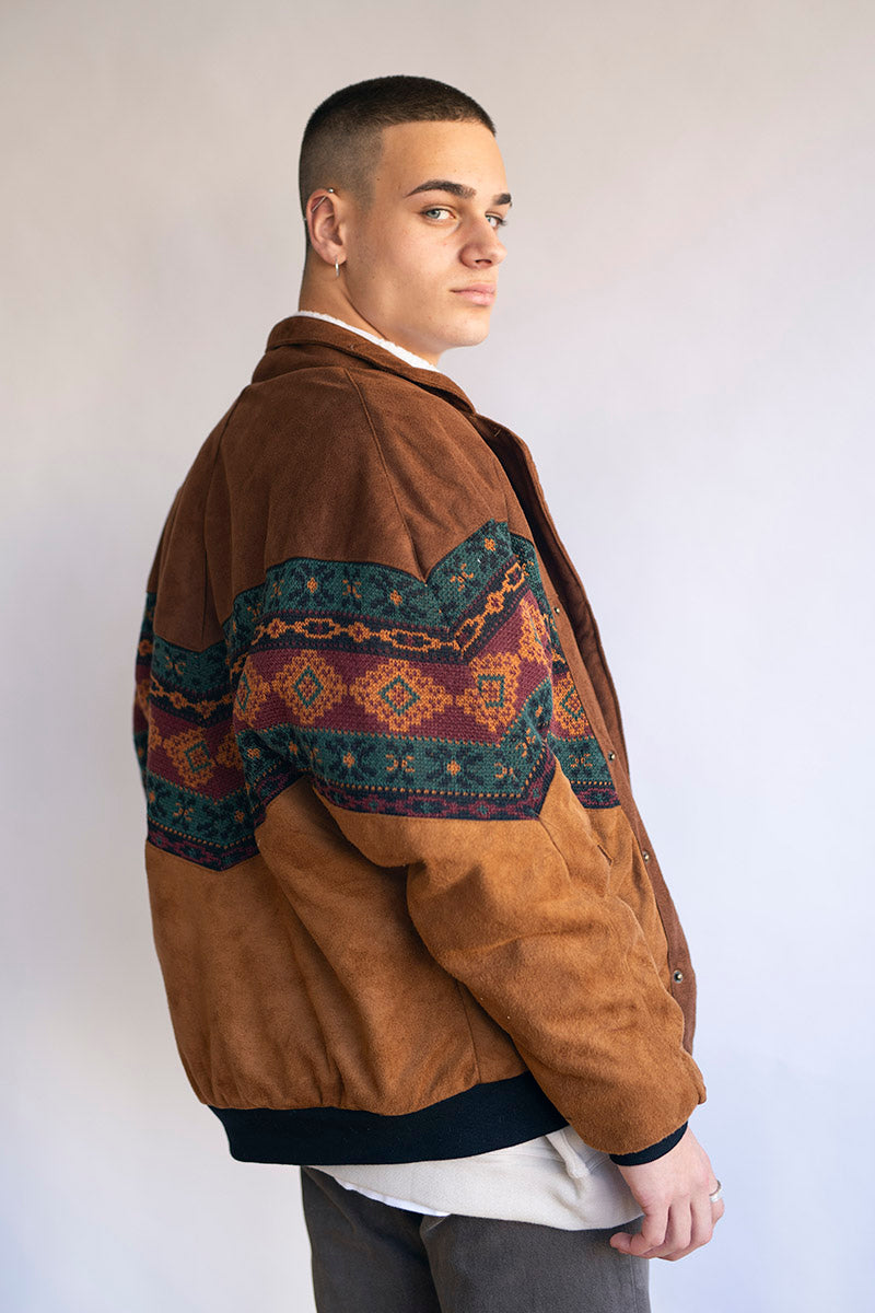 Abrigo Navajo Dakota Brown Vegan – Arizona Vintage